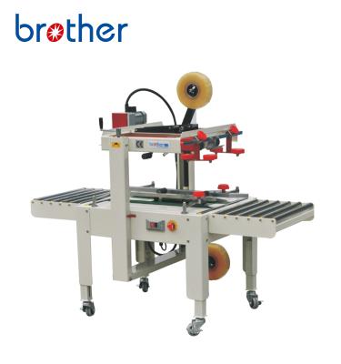 China Brother Semi Automatic Food Box Carton Tape Sealer Machine Carton Sealer for sale