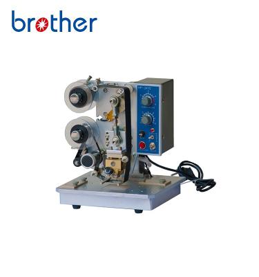 China Bag Brother Packing HP241B Hot Stamp Coding Continuous Ribbon Printing Machine Date Printer for sale