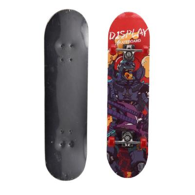 China Youth Wholesale Chinese Wholesale Custom Maple Skateboard Cheapest Adult Full Print Double Kick Skateboard for sale