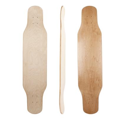 China Factory Direct Selling Maple Adult High Quality Northeast Custom LOGO Long Board Deck for sale