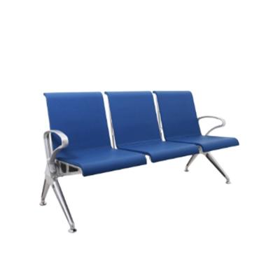 China Hospital Examination Bed EU-WC507 Wholesale PU 3 Seats Waiting Room Airport Sofa Clinic Waiting Chair for sale