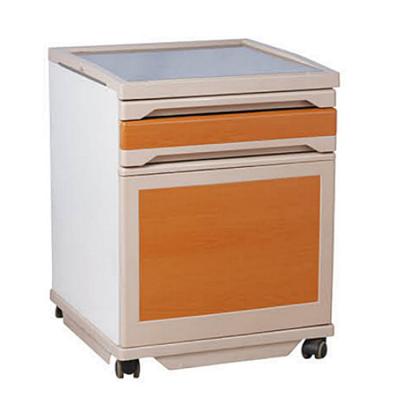 China EU-BC502 Modern ABS Plastic Hospital Metal Metal Medicine Bedside Cabinet With Lock for sale