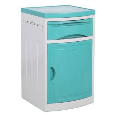 China EU-BC511 Modern ABS Plastic Hospital Bedside Cabinet With One Drawer for sale