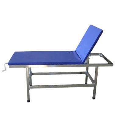 China Hospital Examination Bed EU-611 Backrest Height Adjustable Medical Examination Table Examination Couch Prices for sale