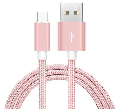 China Usb Charging And Data Transfer Cable Factory Hot Selling Nylon Braided Usb Fast Charging Multi Function Data Transfer Cable For Type-C for sale