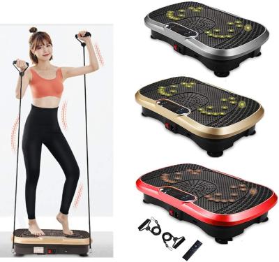 China Full Body Vibration Platform Exercie Home Fitness Machine Slim Wide Wide Use Power Fit Full Body Linear Vibration Platform for sale