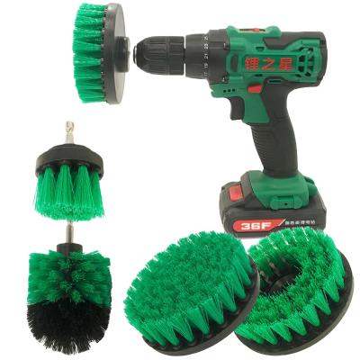 China Sustainable series of electric drill cleaning brush for cleaning kitchen, bathroom for sale