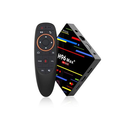 China Wholesale Support 4K H96 Max Plus RK3328 4GB RAM 5G WiFi Smart Box Android 8.1 TV With Voice Control for sale