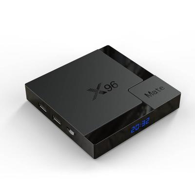 China 4K UI x96 mate tv box 4gb 32ram x96 quad core 4gb/64gb 4K 60Hz OTT mini custom android 10 set top smart tv box for sale