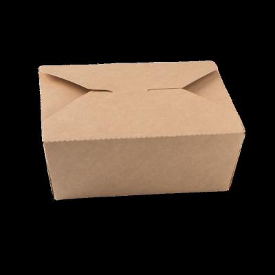 China Large Disposable Take Out Cardboard, Food Paper Packaging Box for sale