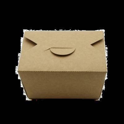 China Disposable Eco - Friendly Food Container , Kraft Paper Food Container Boxes for sale