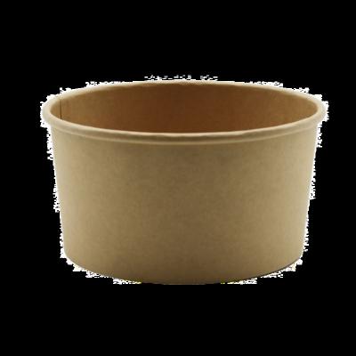 China Customized Disposable Hot Promotion Food Grade Soup Paper Salad Bowl Hot Contariner With Lid for sale