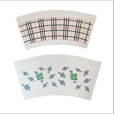 China Disposable Paper Cup Fan Coated PE Raw Material For Paper Coffee Flexo Printing Waterproof Food Milk Zhejiang for sale