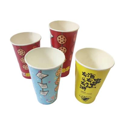 China Recyclable Custom Logo Printed Disposable Paper Bowl Paper Cups For Soup for sale