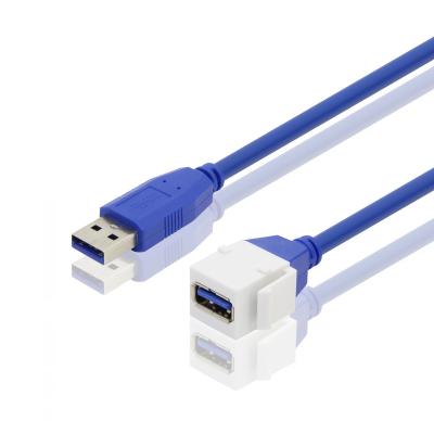 China Newest Custom High Quality Keystone Automotive Usb 3.0 Front Panel Cable Usb 3.0 Crossover Cable for sale