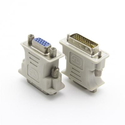 China Wholesale Signal Transfer DVI to VGA Adapter DVI Male to VGA Female for VGA Computer Cable for sale