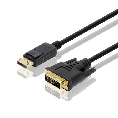 China COMPUTER Factory Whole Sale Displayport To DVI Cable Male To Male In Cast Type For Computer for sale