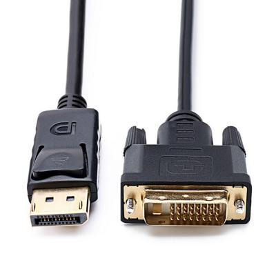 China High Quality COMPUTER Factory OEM Displayport DP Male to Male DVI24+1 Adapter Converter Cable for Macbook PC Lenovo Dell for sale