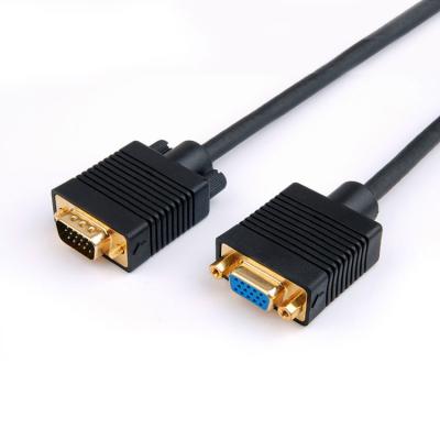 China High Quality Multimedia Cable 15 Pin Male To Female Connector VGA for sale