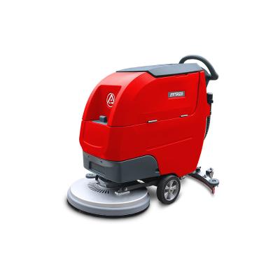 China Hot Selling Hotels Industrial Automatic Floor Scrubber Cleaning Machine Walk Behind for sale