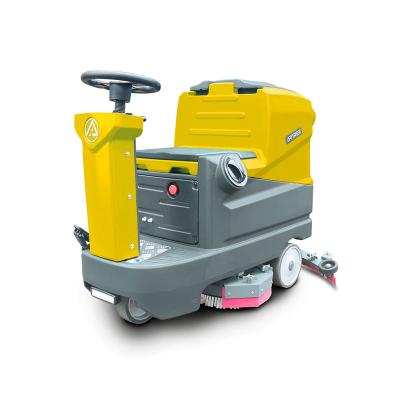 China Hotels Mount Scrubber Machine China Supplier Floor Cleaning Floor Electric Battery Type Scrubber for sale