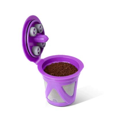 China Sustainable Reusable K Cup Pod Coffee Filters With Keurig And Select Single Cup Coffee Machines for sale