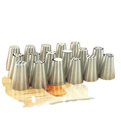 China Workable Russian Stainless Steel Cake Icing Spouts Set for sale