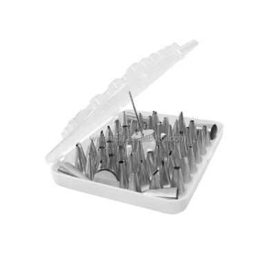 China Sustainable 52 Pcs Cake Decorating Nozzles Set for sale