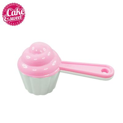 China Sustainable New Baking Tools Plastic Cupcake 30ml Measuring Cup for sale