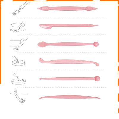 China Viable 6pcs Fondant Modeling Tools for Cake Decorating for sale