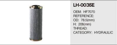 China FILTER AUTO ENGINE PARTS FUEL OIL FILTER hf7070 for sale