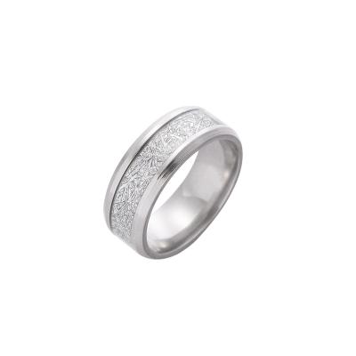 China Trendy Charming Minimalist Trendy Rings CLASSIC Stainless Steel Jewelry Rings For Men And Women That Does Not Fade for sale