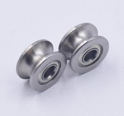 China Other Mini U-groove Ball Bearing U623ZZ Bearing Embroidery 3*10*3 U-groove Pulley for sale