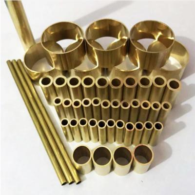 China The bending decoration etc. chamfering angle. H62/H65 material of brass tube laser capillary cut is 0.8-150mm for sale