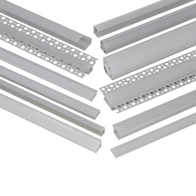 China LED LINEAR Good Price Led Aluminum Profile Cabinet Led Strip Profile Wings Led Recessed Aluminum Profile for sale