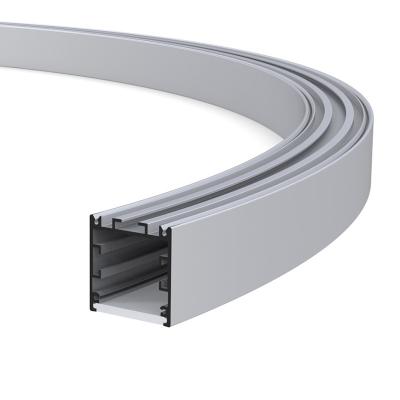 China Decorations Dia1500mm led profile bend recessed aluminum profile ring led extrusion for sale