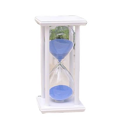 China 24 Hours/30 Seconds/5 Minute/3 Hours/30 Seconds/5 Minute/3 Refillable Wooden Perfect Tea Hourglass Sand Minimum Timers for sale