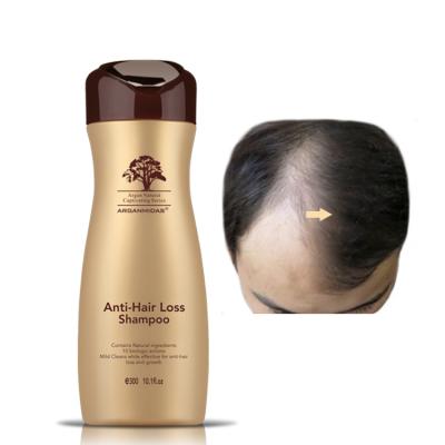 China OEM Anti-itch Argan Anti Hair Loss Shampoo Natural Hair Loss Hair Growth Shampoo for sale