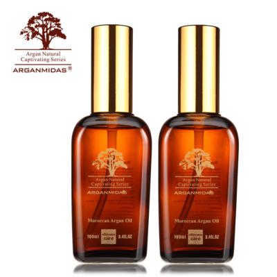 China Arganmidas Manufacturer Hot Sale Nourishing Argan Gray Hair Oil Anti White Hair Oil Treatment for sale