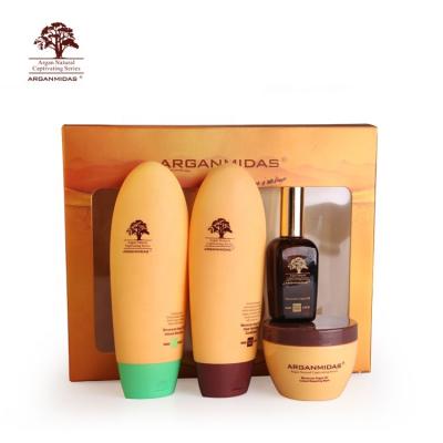 China Nourishing Argan Oil Herbal Shampoo And Conditioner Chinese Sulfate Free Brands Shampoo Hair Care Set for sale