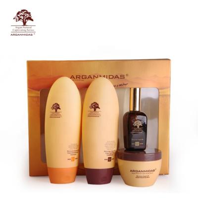 China Italy Argan Oil Anti Dandruff Best Selling Nourishing Hair Care Set For Oily Hair for sale