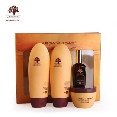 China OEM Private Label Travel Hair Shampoo and Conditioner Nourishing Moroccan Hair Care Products Set for sale