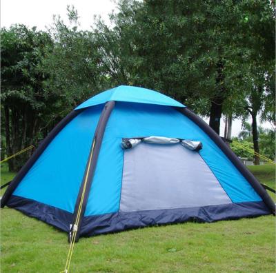 China Waterproof Camping Tent Air Noise UV Resistant Outdoor Inflatable Tent for Beach, Camp, Travel, Survival with Compressor 3-4 Person Tent for sale