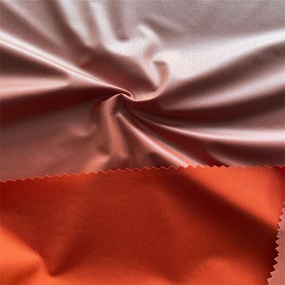 China Double faced high density tpu double sides brushed coated waterproof clothing fabric for sale