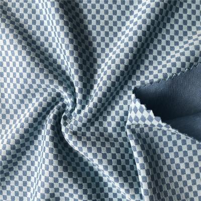 China Breathable Cool Polyester 60 Mesh Bamboo Charcoal Checked Fabric Nylon Net Touch Moisture Absorbent 40 for sale