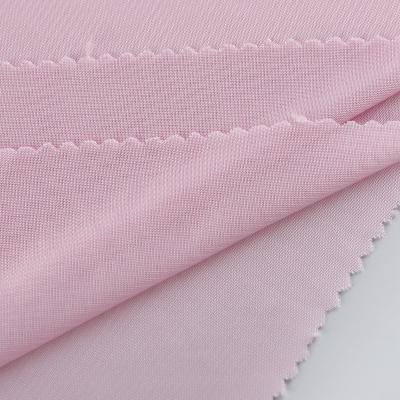 China Wicking Cool Feeling Smooth Home Textile Soft Stripe Knitted Mattress Fabric for sale