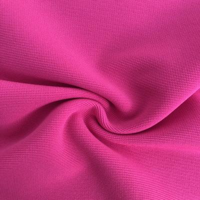 China Double Faced 96 Polyester 4 Spandex Ottoman Fabric Soft Elastic And Comfortable Anti Abrasion Resistant for sale