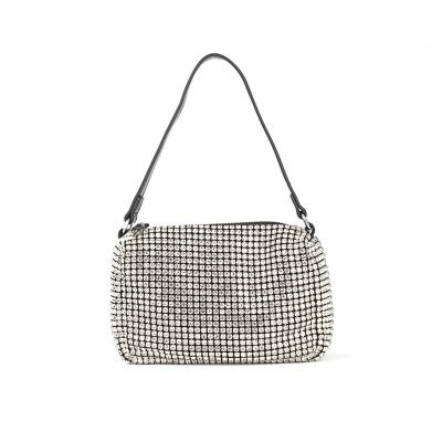 China Ladies Crystal Luxury Low-key Elegant Luxury Handbag Bag Rhinestone Crystal Bag for sale