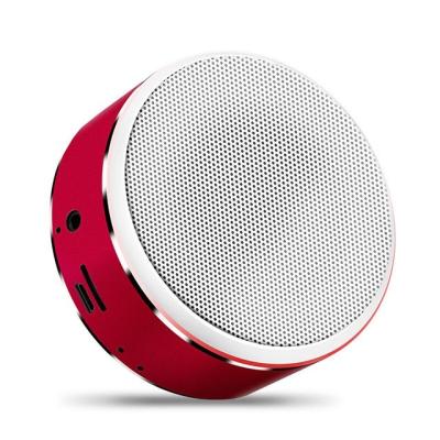 China Wireless Metal Color Changing Radio Portable Mini LED FM Radio Speaker for sale