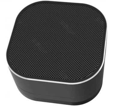 China Mini Metal FM LED Mini Outdoor Cube Portable Wireless Speaker for sale